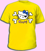 Футболка Kitty (Китти) желтая