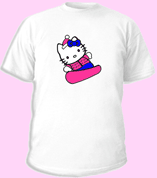 Футболка Kitty (Китти) белая