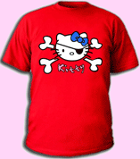 Футболка Kitty (Китти) красная