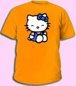 Футболка Kitty (Китти) оранжевая